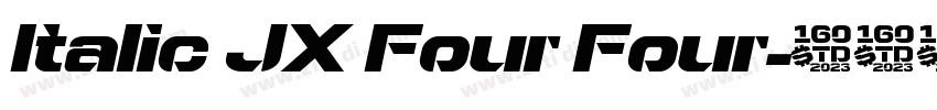 Italic JX Four Four字体转换 Italic JX Four Four字体转换